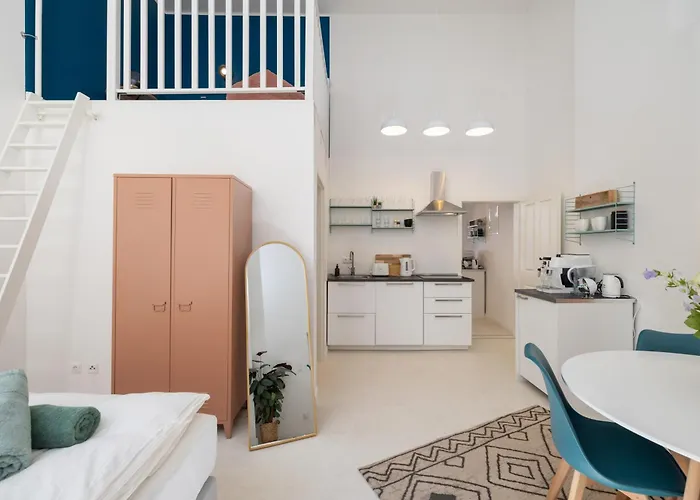 Great 2-room Loft With 2 Bathrooms And 2 Kitchen Lägenhet Berlin