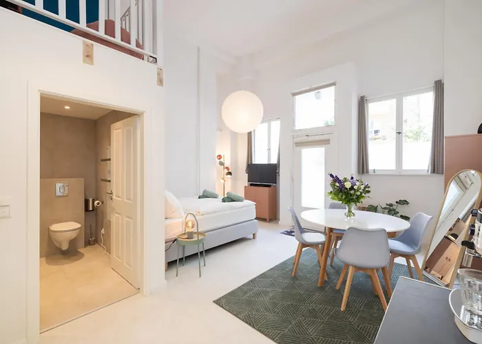 Apartman Great 2-room Loft With 2 Bathrooms And 2 Kitchen Berlin