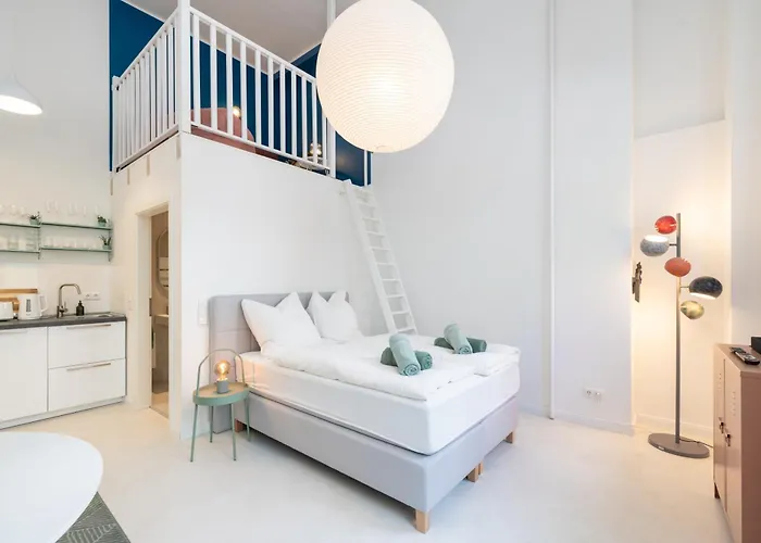 Apartman Great 2-room Loft With 2 Bathrooms And 2 Kitchen