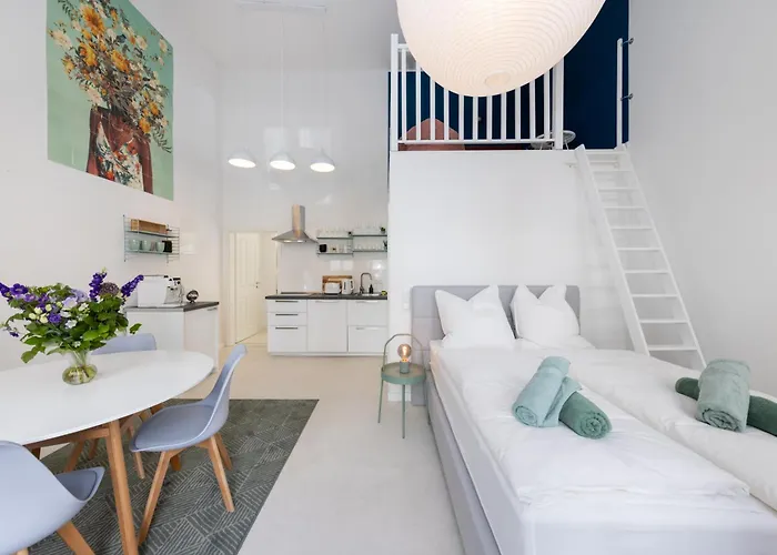 Apartman Great 2-room Loft With 2 Bathrooms And 2 Kitchen Berlin